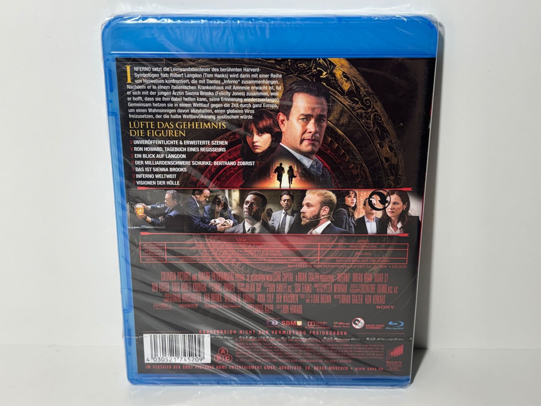 Alle DVDs: The Da Vinci Code - Illuminati - Inferno Blu Ray – Gebraucht aus Wilderswil von Mr.Fury 8