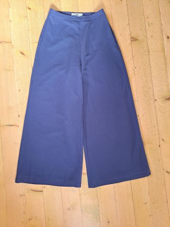 COLLECTIF Hose Stoffhose Wide Leg xxs 32 Palazzo Culotte