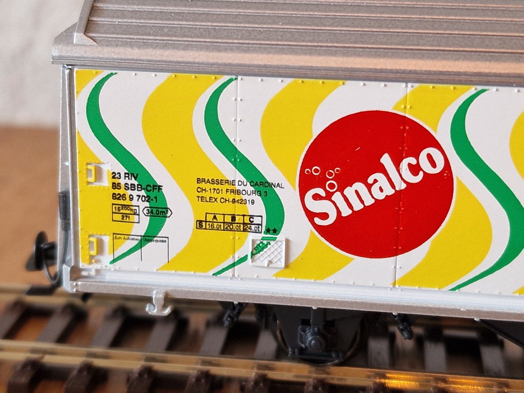 Märklin Modellini di ferrovie: SBB Sinalco Güterwagen – Usato da Matten b. Interlaken venduto da lor_hr9w 3
