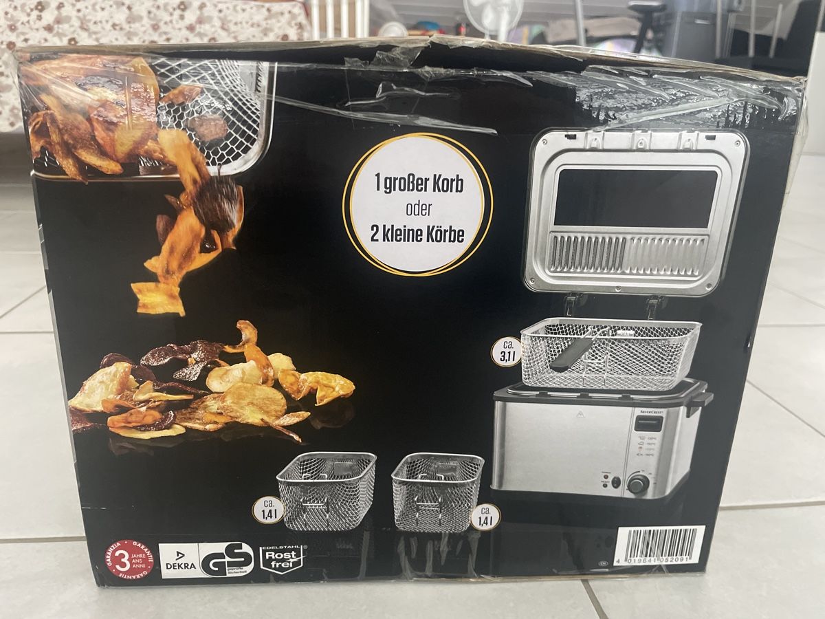 SilverCrest Küchengeräte: Neue Edelstahl Fritteuse Silvercrest 2000W – Neu und originalverpackt aus Ostermundigen von Ania.I 3