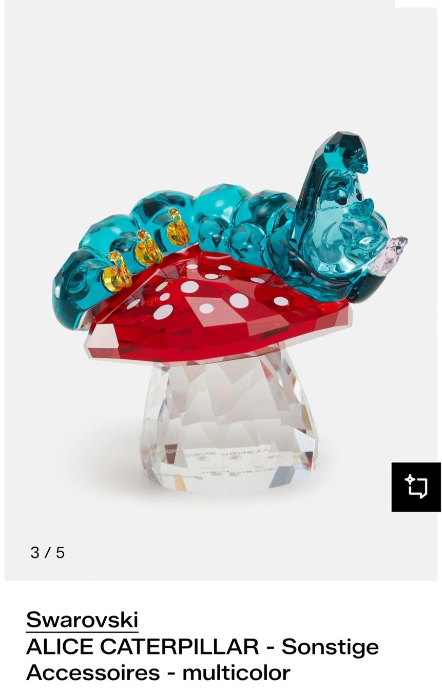 Swarovski Statuette: SWAROVSKI ALICE CATERPILLAR – Nuovo e nell'imballaggio originale da Möriken AG venduto da rowyta 2