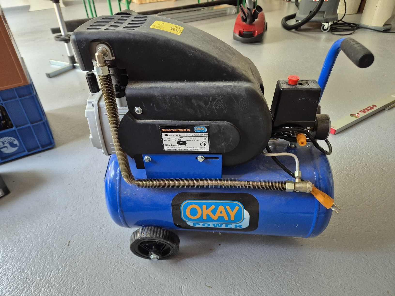 Kompressoren: Kompressor Okay 24 Liter – Gebraucht aus Derendingen von mburri11
