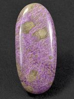 Stichtit mit Serpentin/Atlantisit Cabochon 44mm
