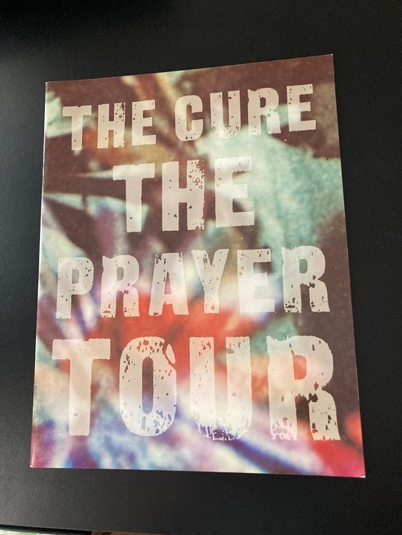 T-Shirt Homme The Cure The Prayer Tour 1989 - Licence Officielle Rock Off - Coton Doux - Tailles S à XXL