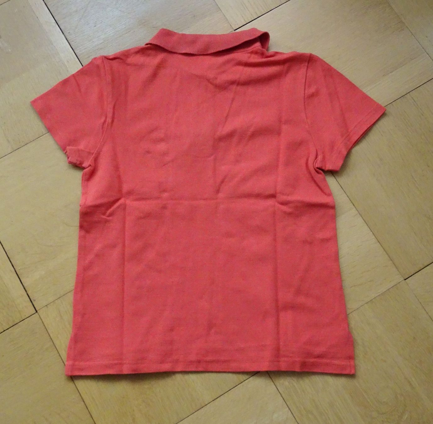 Polo-Shirts: Schönes orangerotes Polohemd, Gr. S – Gebraucht aus Zürich von ganzgut1001 1