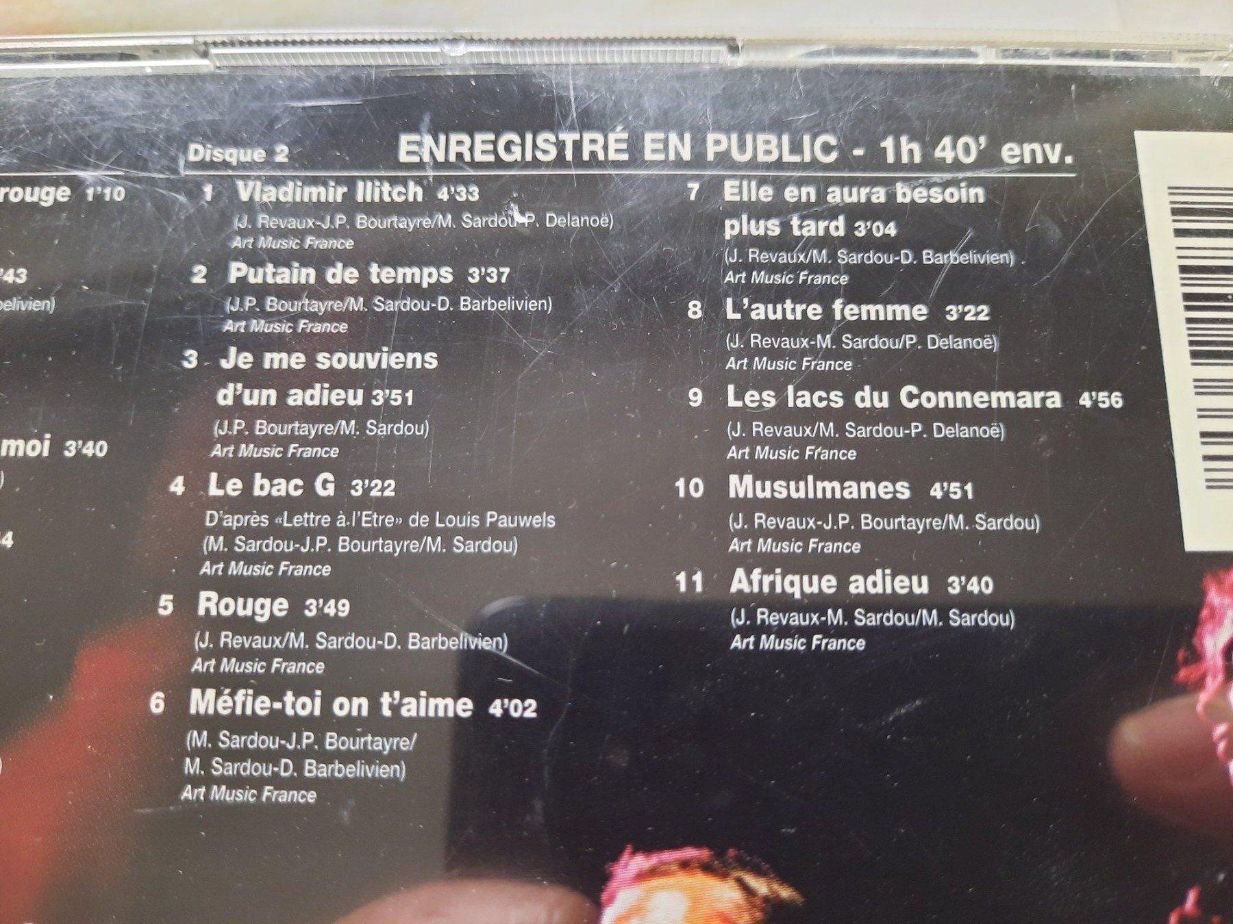 CD: Cd Michel Sardou - Olympia 95 – Usato da Pully venduto da bro_n52j 3