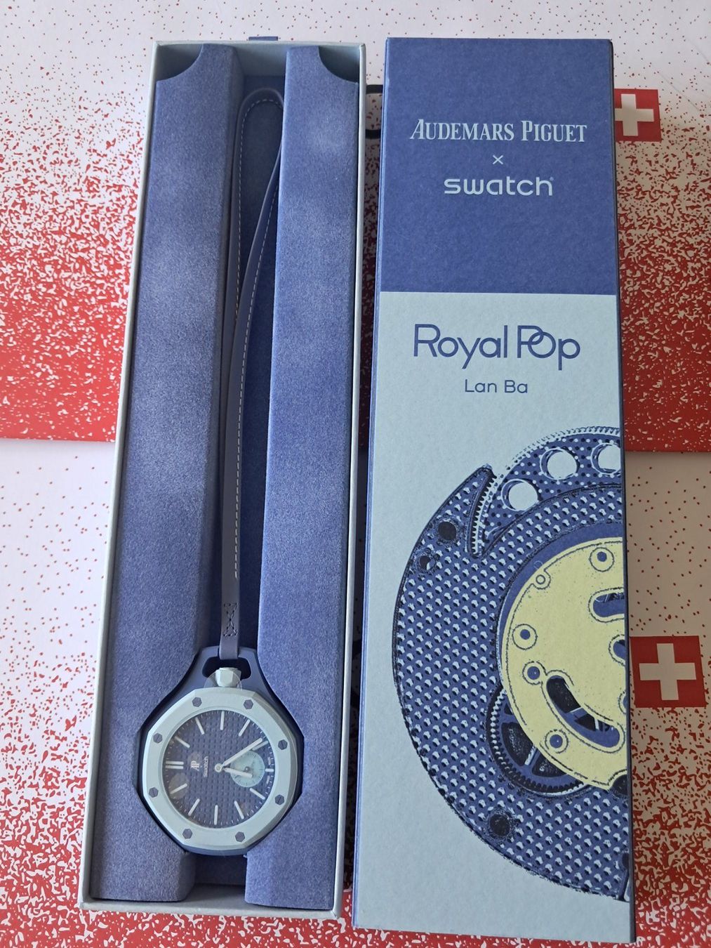 Audemars Piguet Orologi: Swatch x Audemars Piguet Royal Pop Lan Ba – Nuovo e nell'imballaggio originale da Niederhasli venduto da zvb_fgn2 4