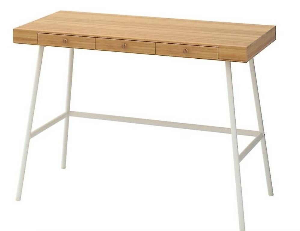 Ikea Scrivanie: IKEA Bürotisch klein aus Bambus – Usato da Bern venduto da ann_r8n2 2