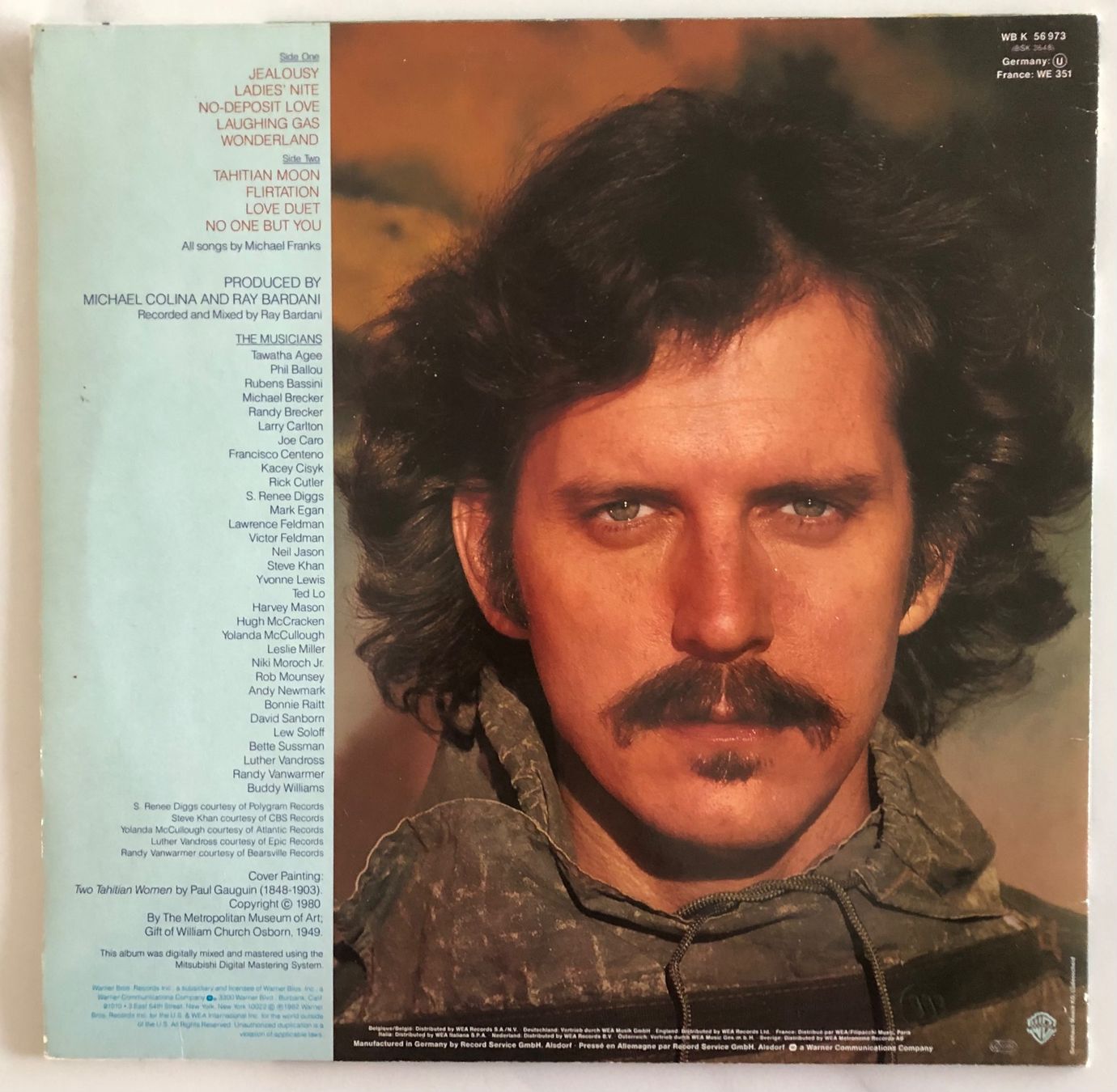 Dischi in vinile: MICHAEL FRANKS - OBJECTS OF DESIRE – Usato da Poliez-Pittet venduto da Newtown-Records 1