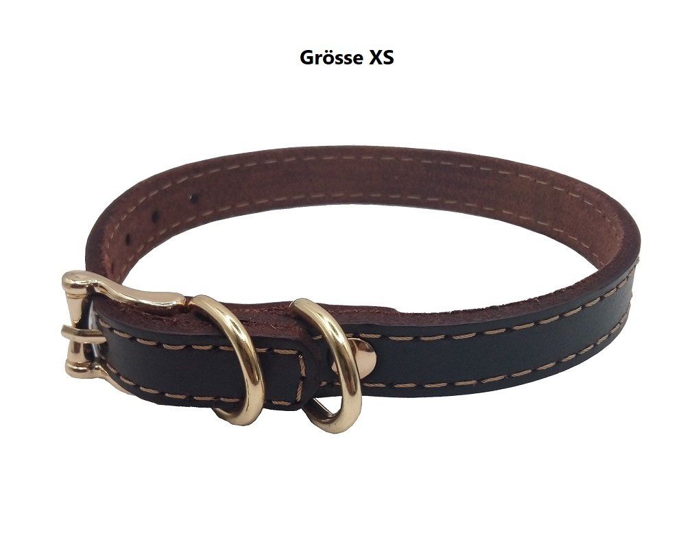 Guinzagli & Collari: Hundehalsband Echtleder - Grösse M – Nuovo e nell'imballaggio originale da Werdenberg venduto da EXA-Animal-World 5