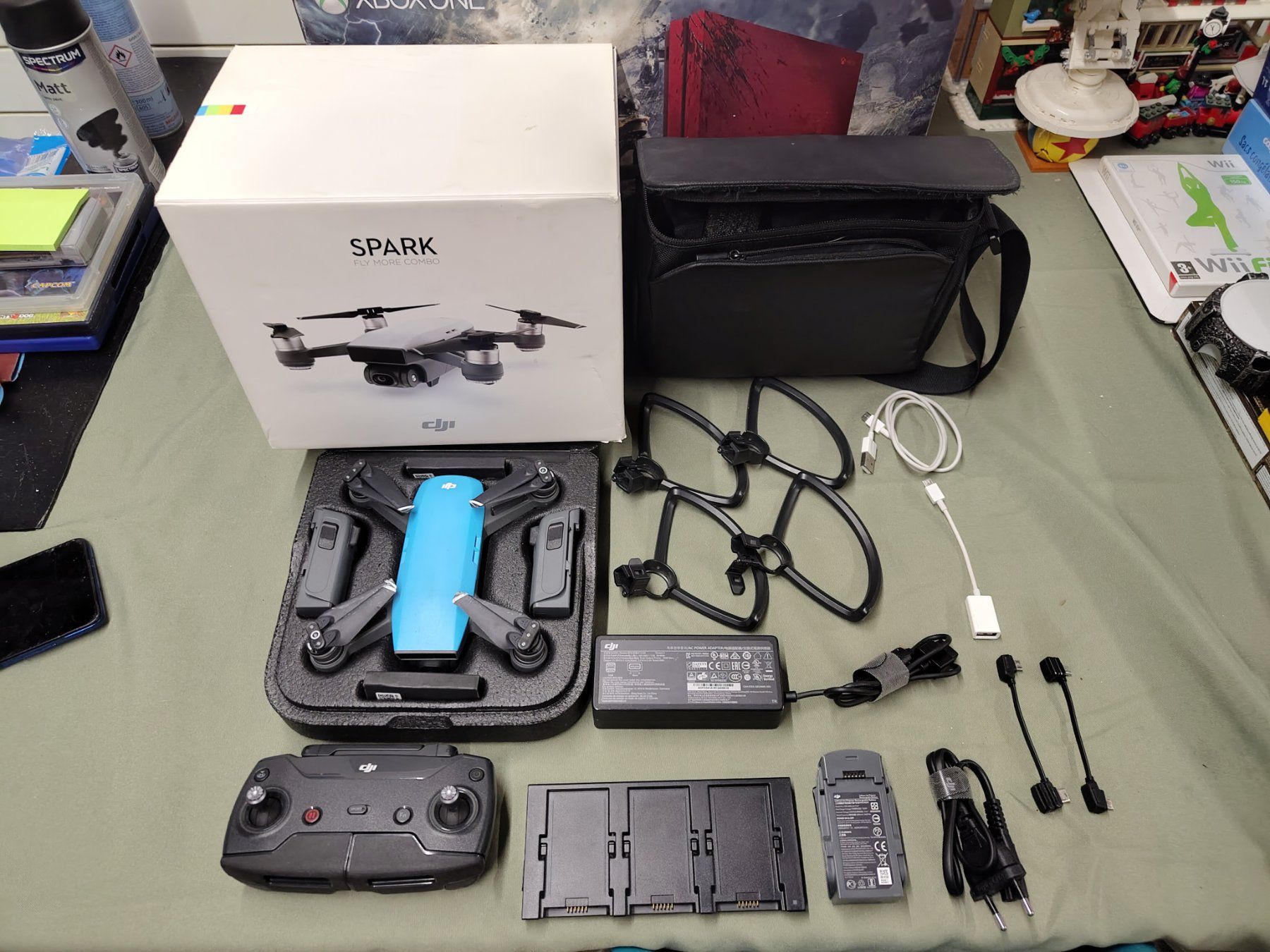 DJI RC Kits de montage: DJI Spark fly more combo – D'occasion à Saxon par dan_drn5