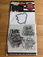 Clearstamps "Make today amazing" von Craft Sensations / P