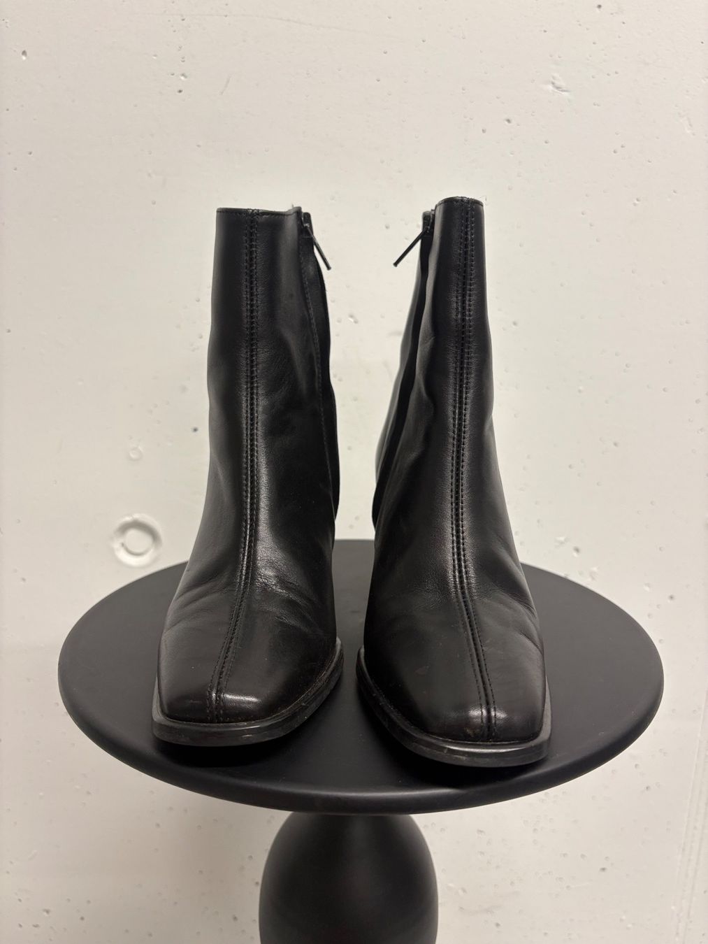 Scarpe da donna: Angulus Stiefeletten 36 Leder schwarz Blockabsatz – Nuovo (secondo la descrizione) da Regensdorf venduto da sec_l5cr 4