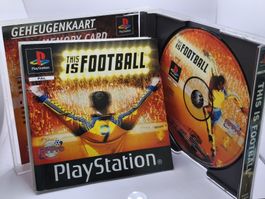 Jeu PS1 This is Football - Super Zustand - Komplett!