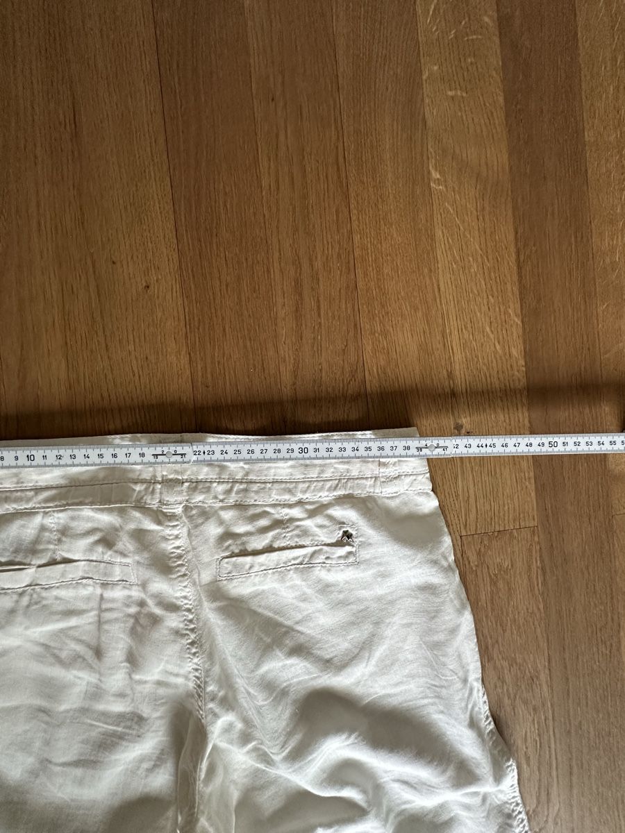 Mexx Pantaloni: Leinenhose offwhite, ideal für den Sommer – Usato da Bern venduto da fluffy07 4