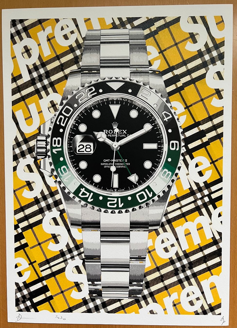 Grafica & Litografie: DEATH NYC : Supreme Rolex GMT MASTER II – Nuovo (secondo la descrizione) da Basel venduto da La.Bonne.affaire 1