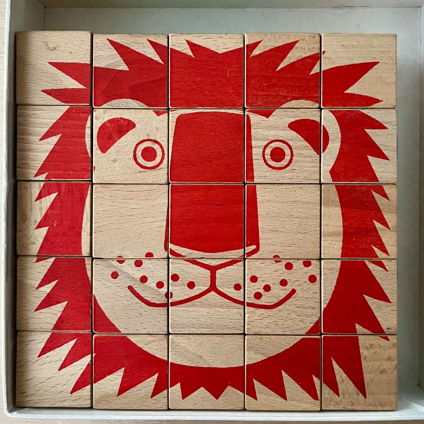 Puzzle: Naef - Holz-Würfel, Puzzle, Tiere – Nuovo (secondo la descrizione) da St. Gallen venduto da reg_f8h8