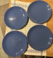 Teller/Schüssel Set 8 Stk. blau KERAUNO gebraucht