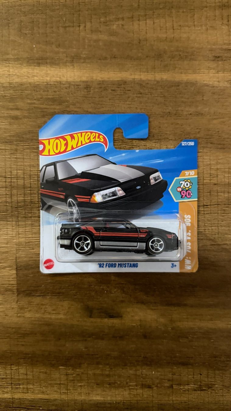 Hot Wheels Modellini d'auto: Hot Wheels 92 Ford Mustang - 127/250 – Nuovo e nell'imballaggio originale da Opfikon venduto da andi_campi