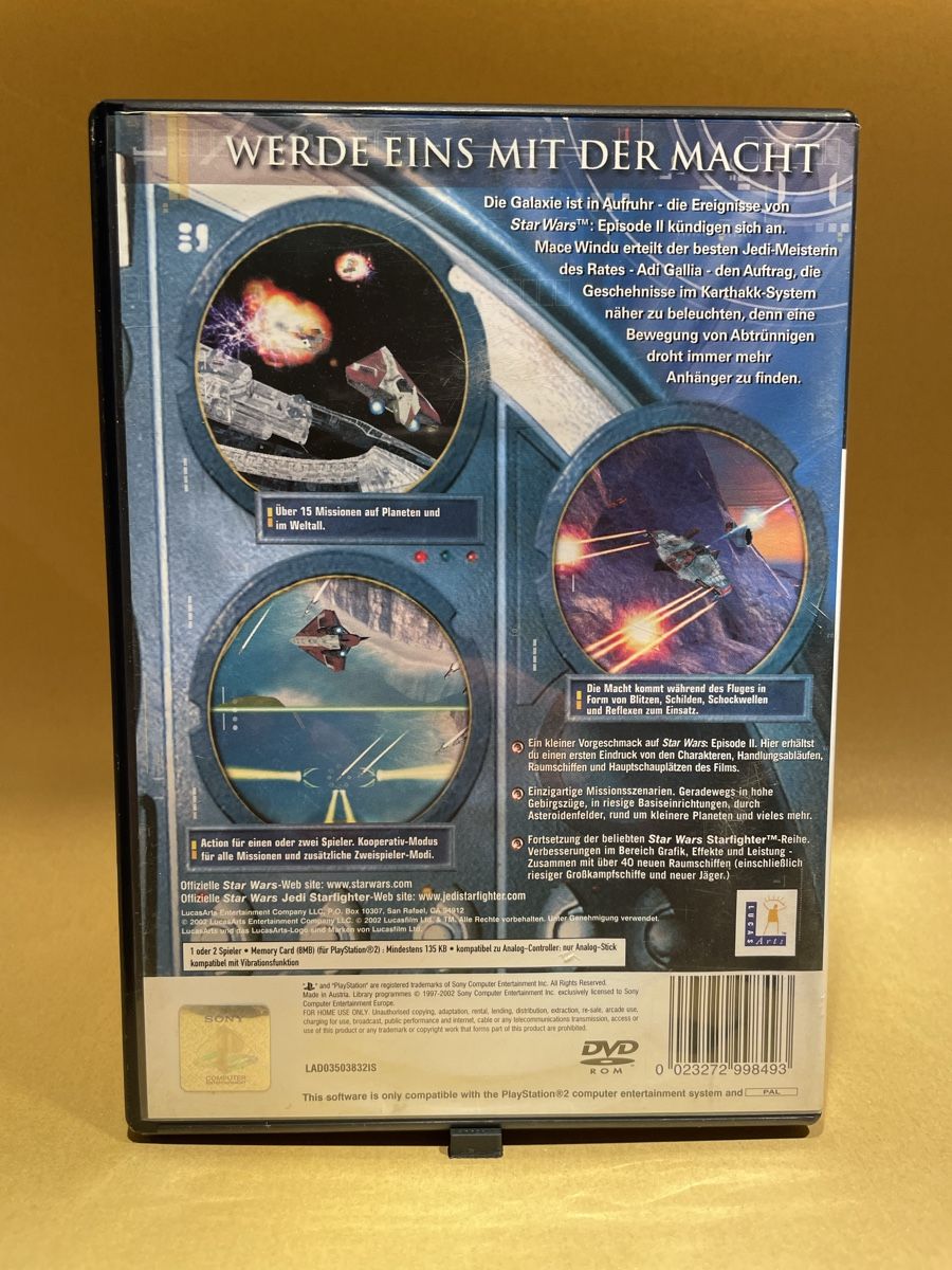 Sony Spiele: Star Wars: Jedi Starfighter - PS2 – Gebraucht aus Kreuzlingen von ac_art 1