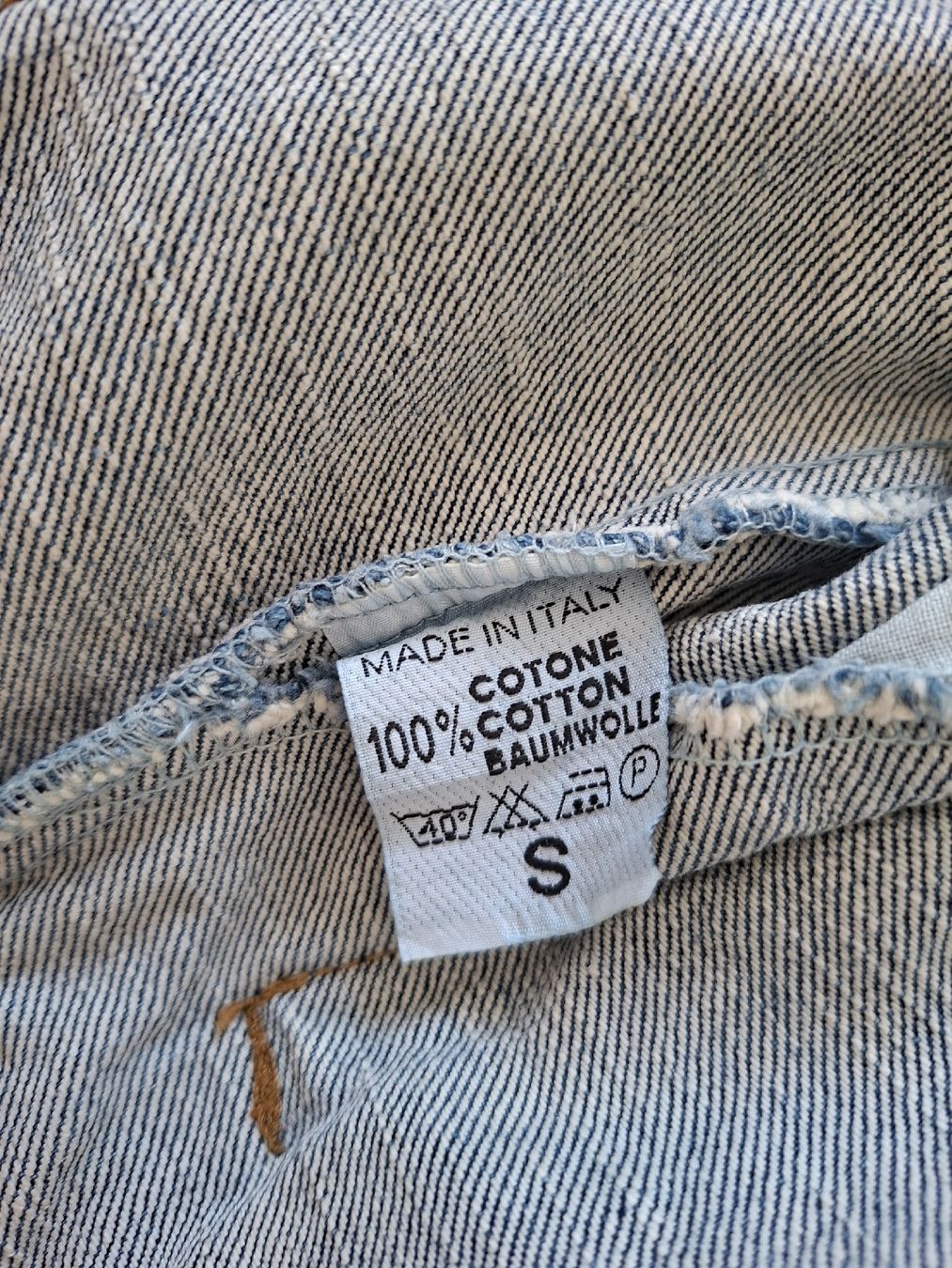 Giacche: Veste en jean customisée - Taille S - – Usato da Renens VD venduto da ser_j2fn 3
