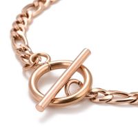 Kette Edelstahl rose-vergoldet 50cm lang