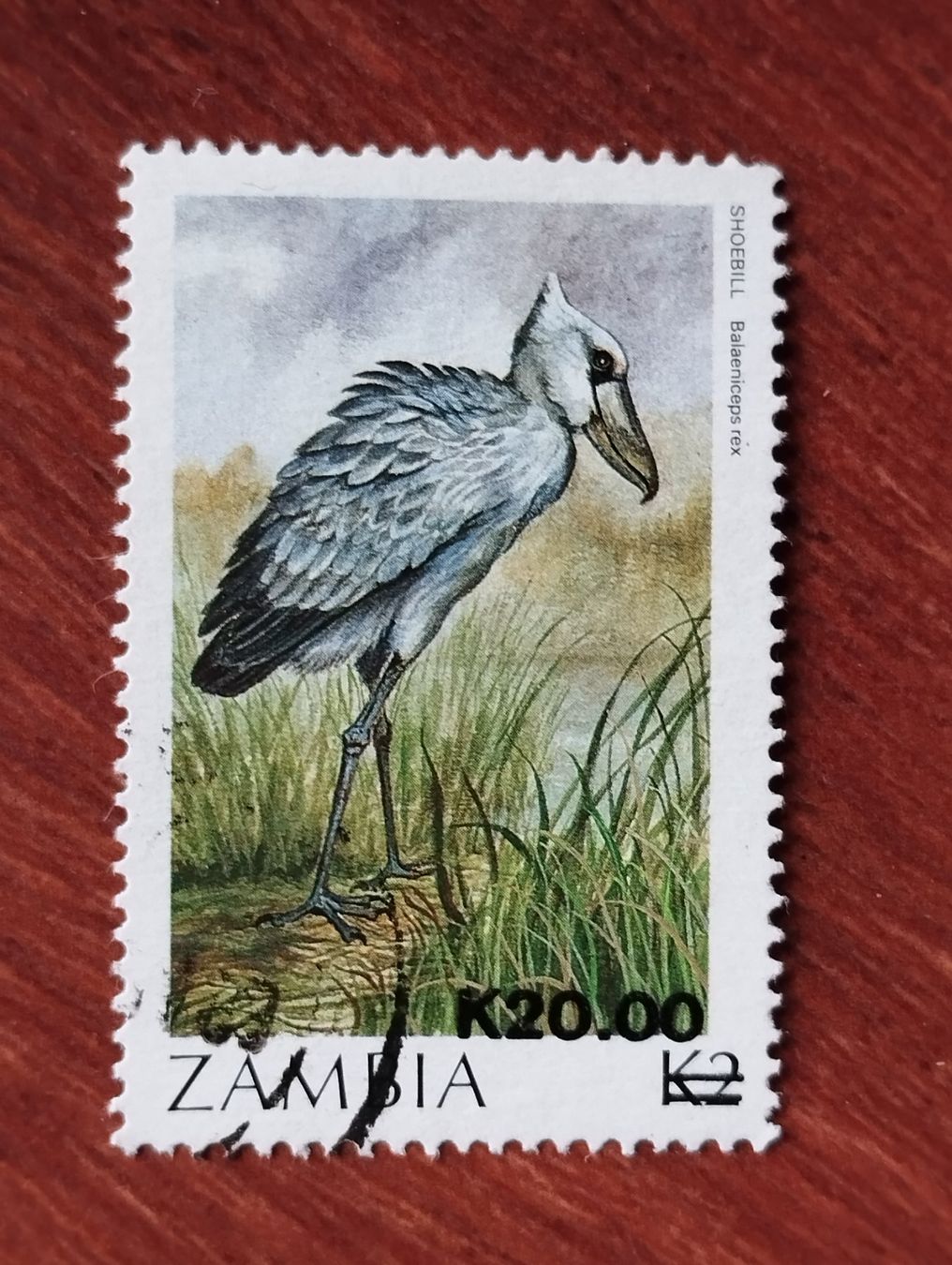 Tutti i francobolli: Sambia - Vogel – Usato da Villars-sur-Glâne venduto da MiguelDelgado