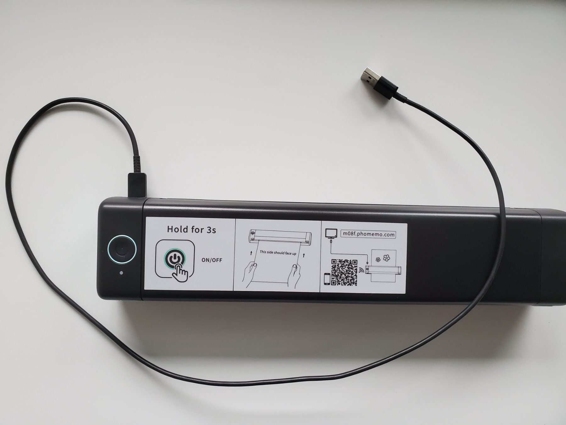 Stampanti: NEU Phomemo M08F A4 Tragbarer Thermodrucker – Nuovo (secondo la descrizione) da Lanzenhäusern venduto da Ulika