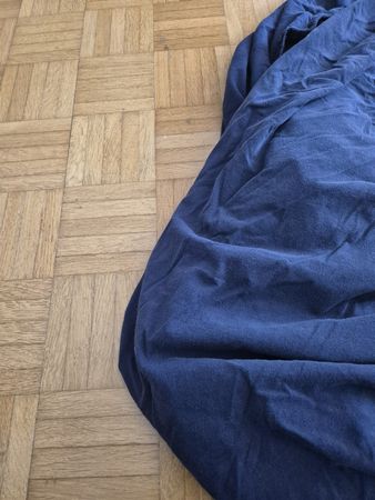 dunkelblau fixleintuch 120×200