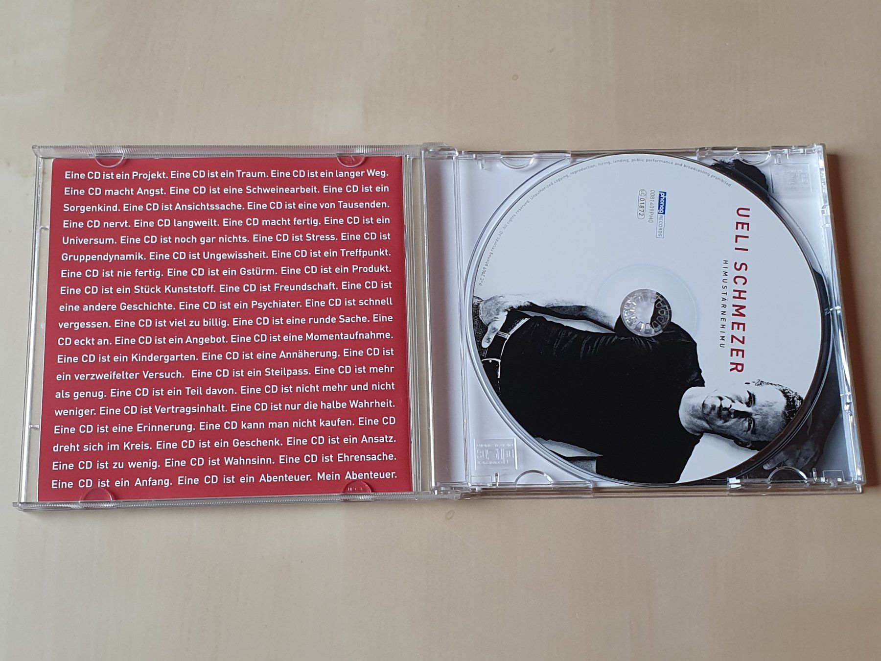CD: Ueli Schmezer Himustärnehimu – Usato da Stansstad venduto da collectorsshop 2