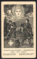 Grenzbesetzung August 1914, Dir Vaterlan
