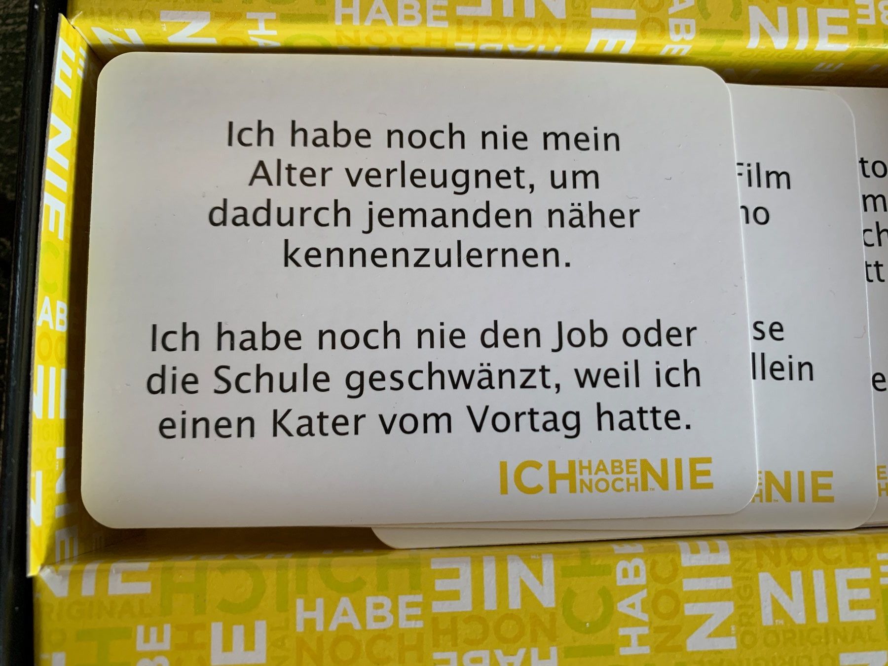 Giochi: Spiel Ich habe noch nie – Nuovo (secondo la descrizione) da Kirchdorf AG venduto da coco123 3