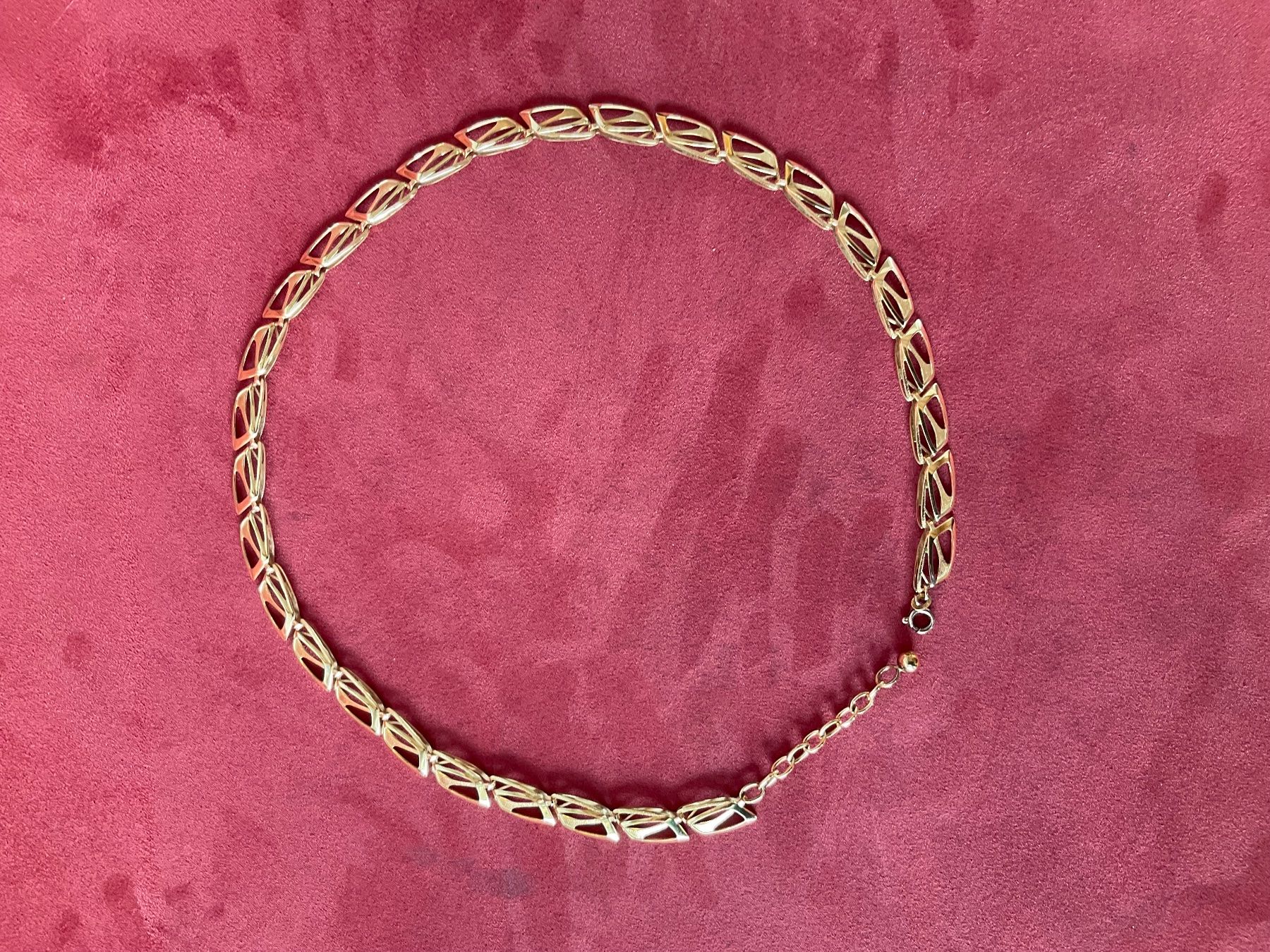 Ketten: Vintage Damen Collier vergoldet – Gebraucht aus Herbriggen von Sehrazade 9