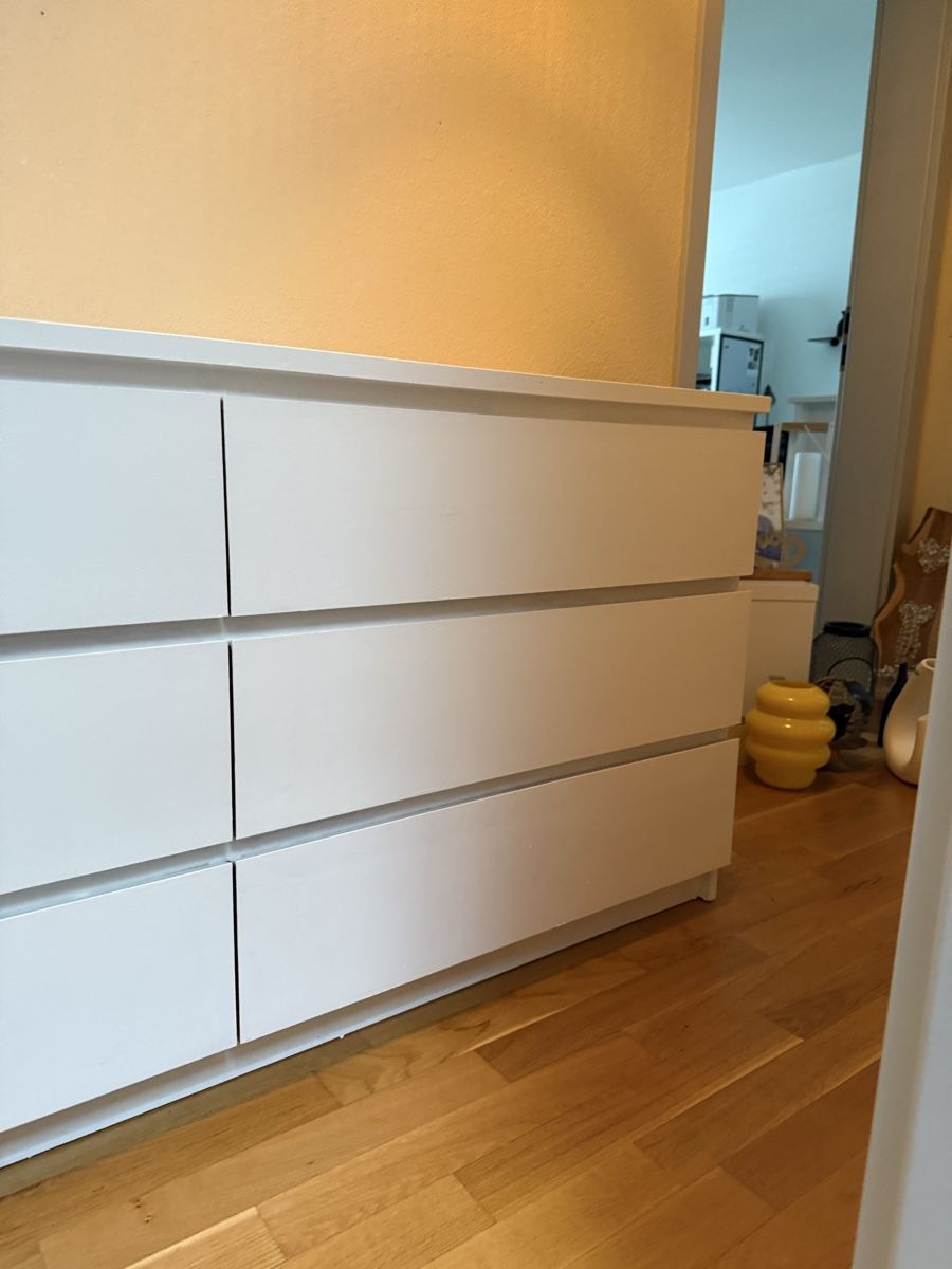 Ikea Kommoden: Weisse Kommode mit 6 Schubladen – Gebraucht aus Schwarzenbach SG von ron_fb55 2