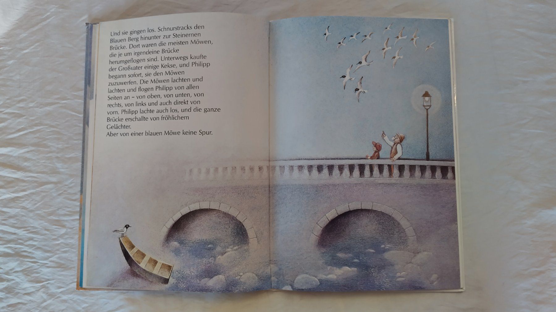 Libri: Die blaue Lachmöwe / Bilderbuch 1989 von Eugen Sopko – Usato da Bellach venduto da JingleJerry 5