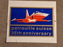 Aufkleber Patrouille Suisse Schweizer Luftwaffe