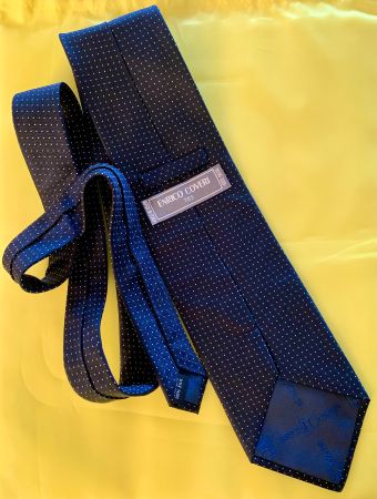 Cravatta Enrico COVERI, 100% Seta. Alta qualità. Vintage