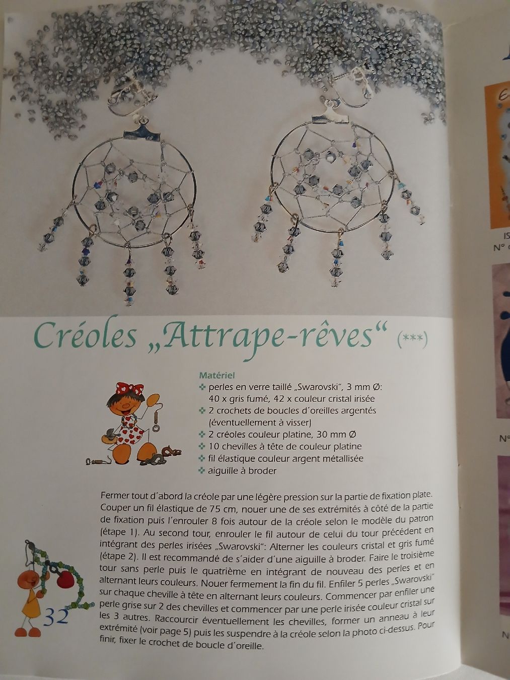 Libri: livre pour création de  boucles d'oreilles – Nuovo (secondo la descrizione) da Biel/Bienne venduto da Monhub 3