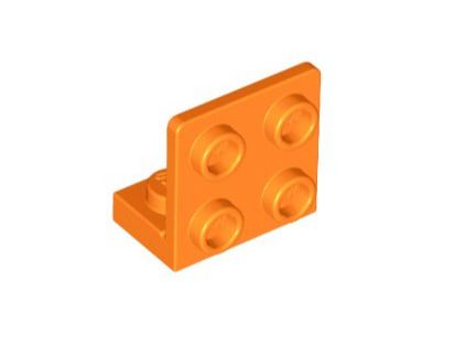 LEGO - 50x Orange Bracket Inverted - 99207 - NEW (Neu (gemäss ...