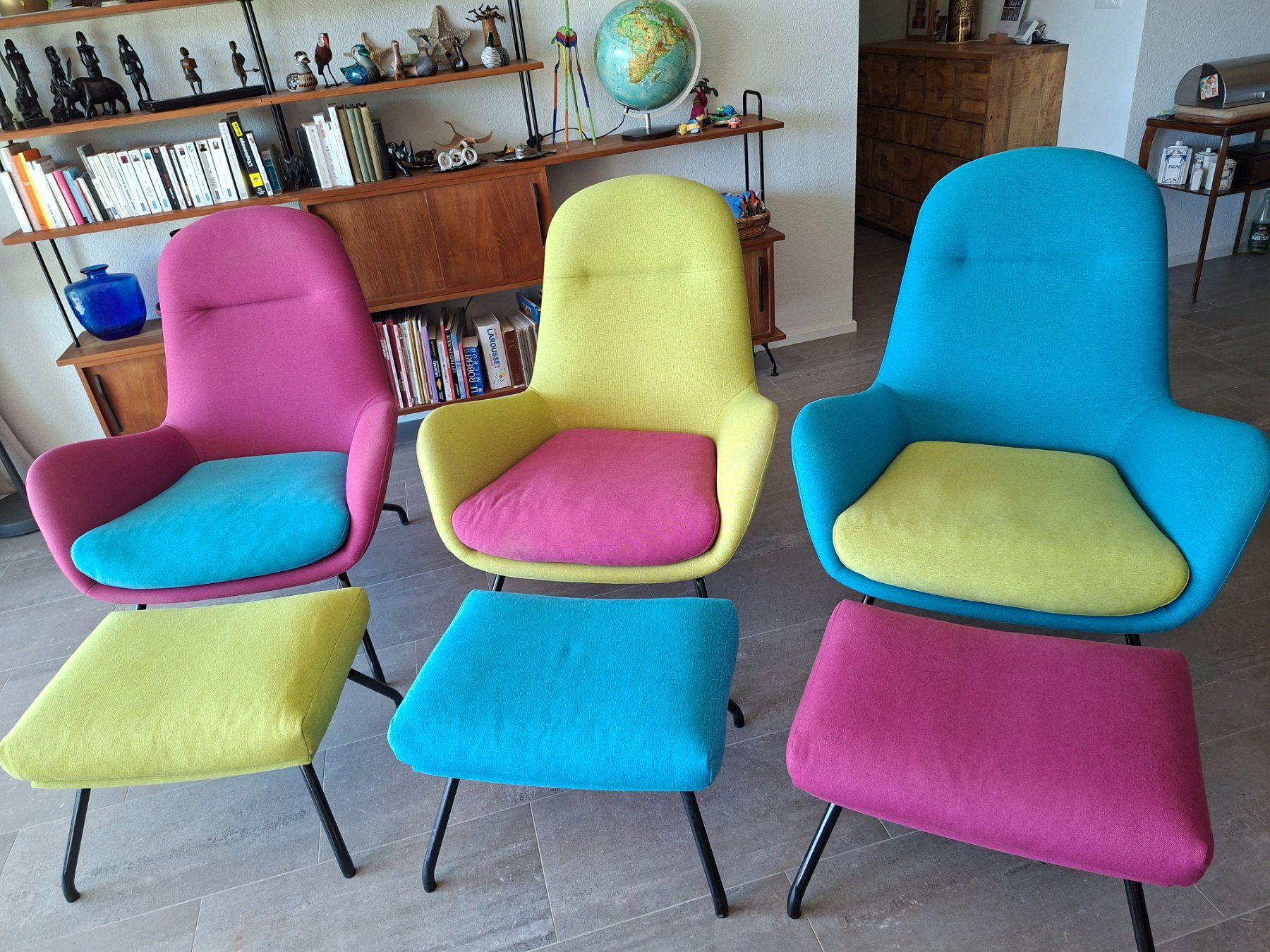 Pfister Sessel: Fauteuils Pfister déco design – Gebraucht aus Farvagny-le-Petit von Veromai 1