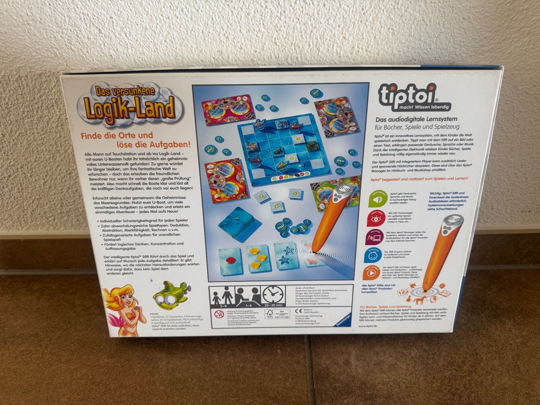 Tiptoi Giochi: Tiptoi Spiel - Das versunkene Logik-Land – Usato da Wauwil venduto da RaFiLa 2