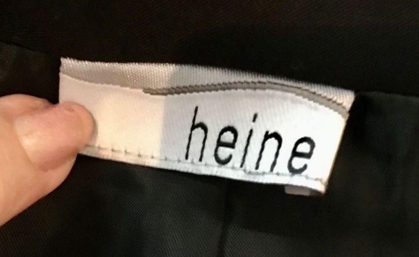 Heine Gonne: HEINE Schwarzer Jupe / Rock Gr. 42 – Usato da Stäfa venduto da Goldvreneli.07 3