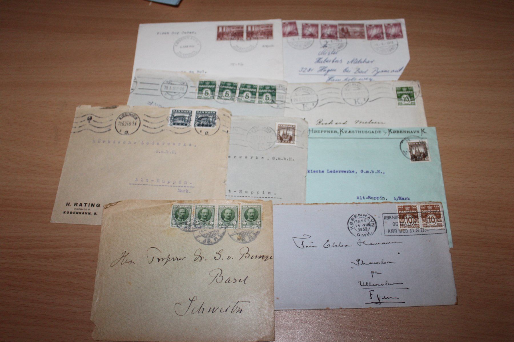 Tutti i francobolli: Dänemark - 29 alte Briefe vor 1945 – Usato da Kaden venduto da Buchantiquariat 2