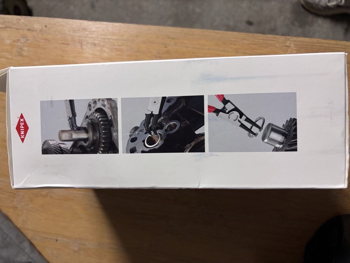 Knipex Tutti gli attrezzi: KNIPEX Circlip Pliers Set 4-piece new – Nuovo e nell'imballaggio originale da Lenzburg venduto da Genkidama 1