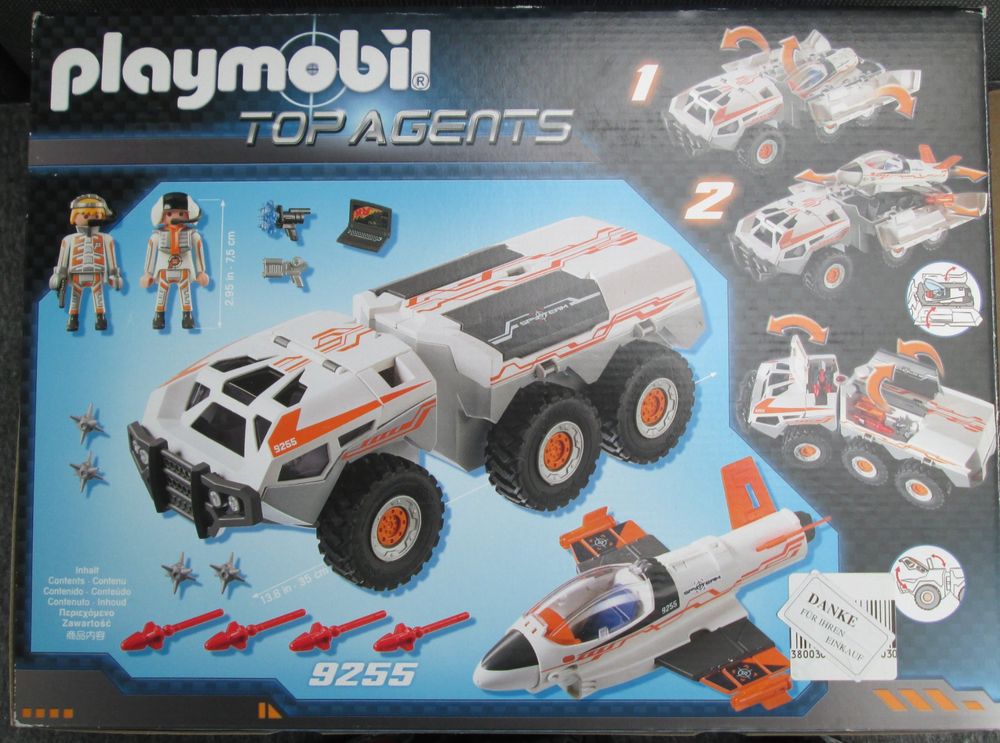 Playmobil 9255 Top Agents Spy Team Battle Truck (Gebraucht) in Zürich