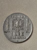 Seltene Albanien / Italien Münze, 1 Lek, 1939,
