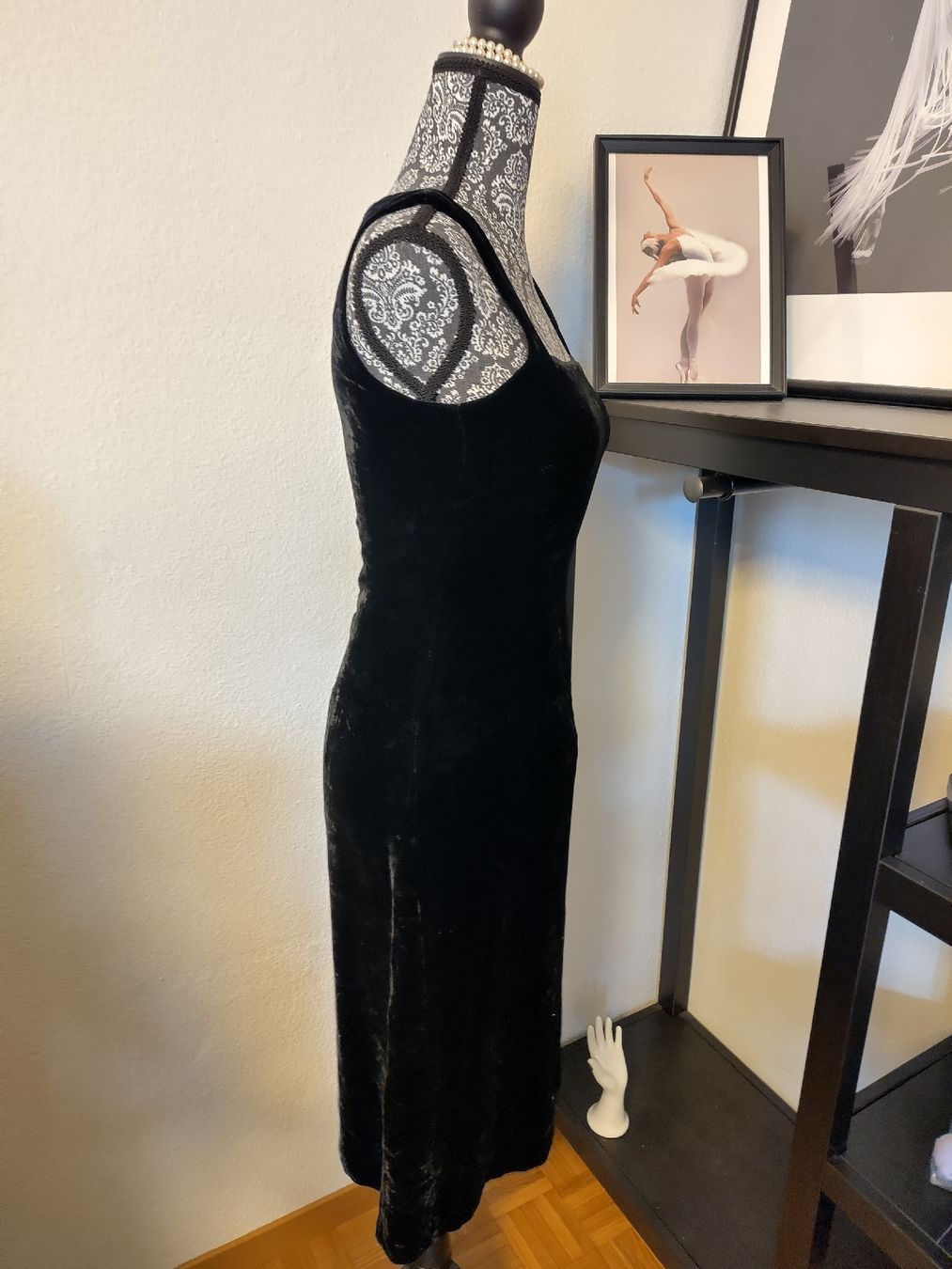 S.Oliver Vestiti: S OLIVER - Samtkleid mit Seide, Gr. 34/36 – Nuovo (secondo la descrizione) da Zollikofen venduto da Tini031 1