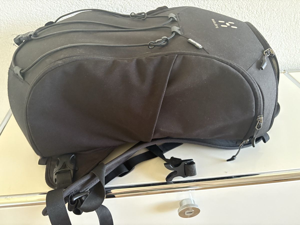 Haglöfs Zaini: Haglöfs backpack black – Usato da Blonay venduto da herrhama 3