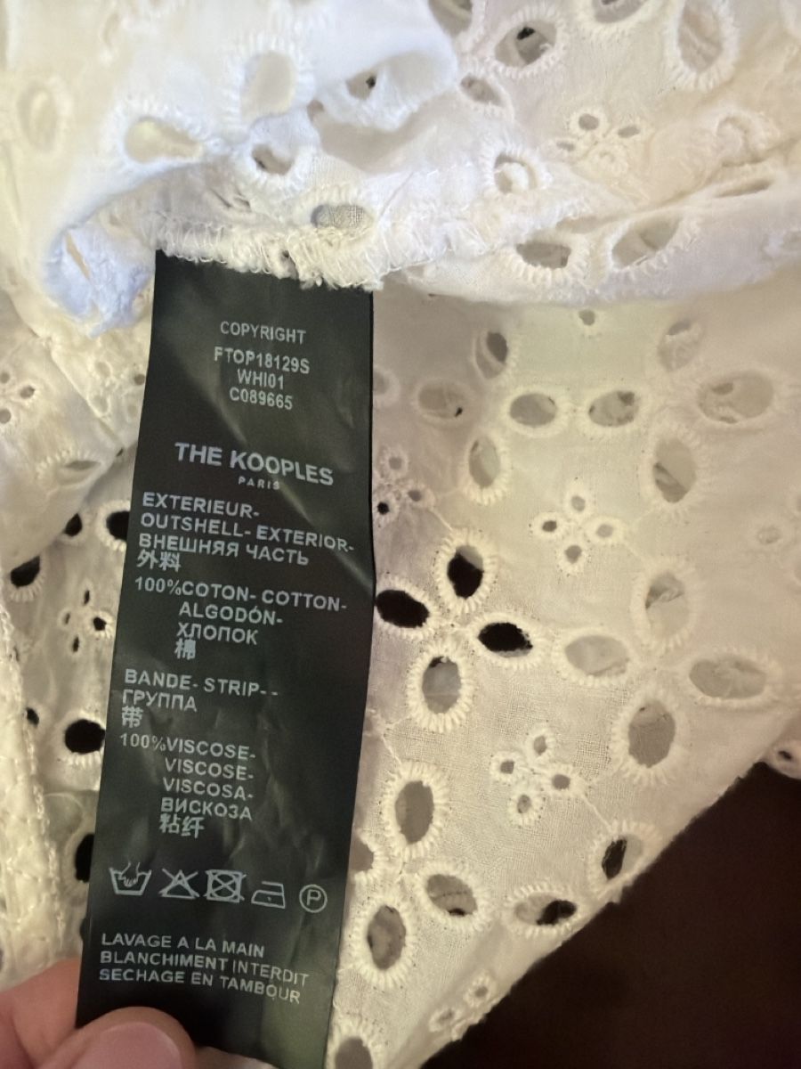 Kooples Top: Top Baumwolle The Kooples – Usato da Adliswil venduto da Rampella 2