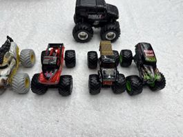 Lot de 5 Monster Jam  monster truck